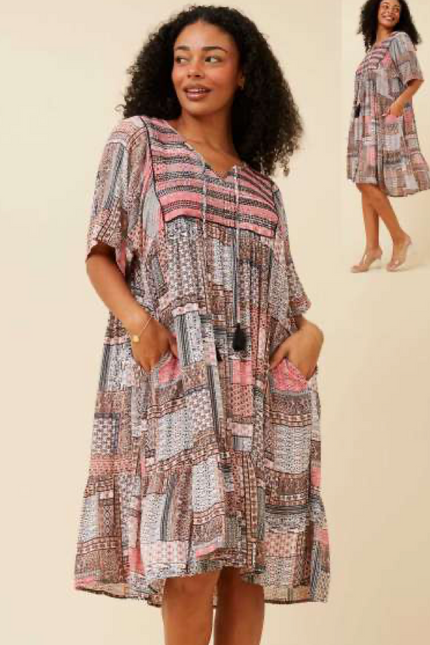 Baby Doll Dress | Pink