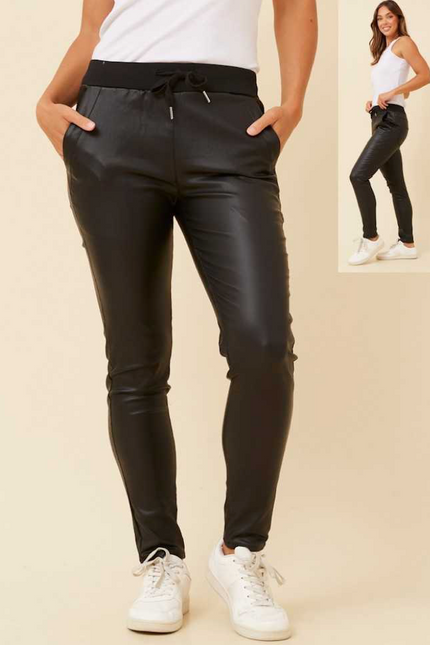 PU Leather Pants