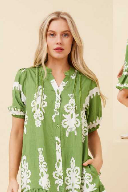 Betty Green Print Mini