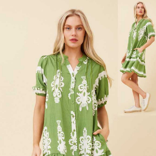 Betty Green Print Mini