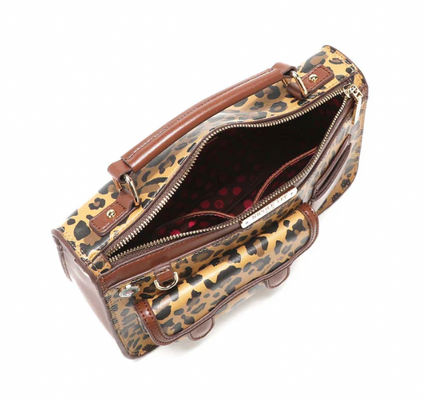 Nicole Lee | Leopard Messenger Bag