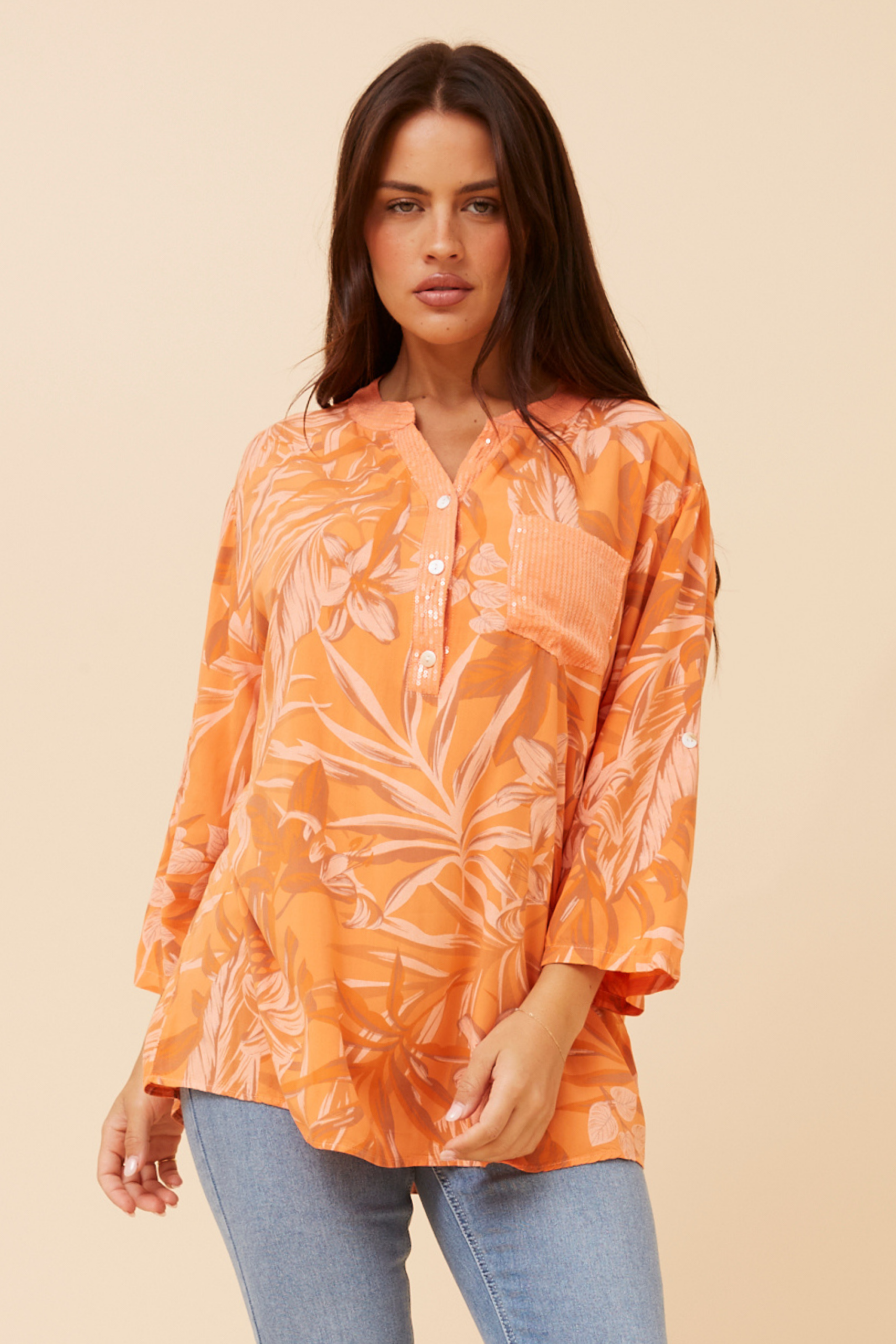 Floral Print Top