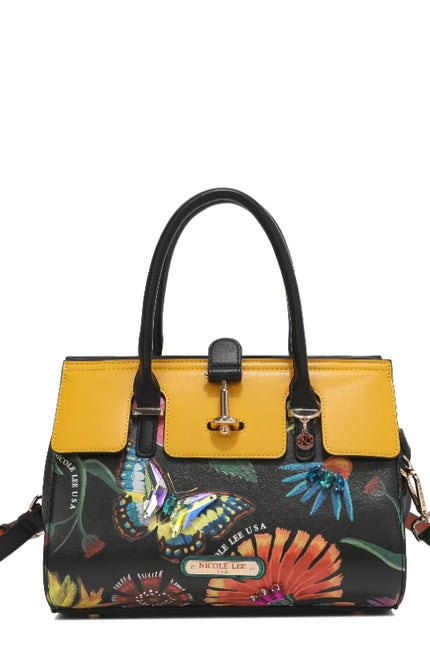 Nicole Lee | Butterfly Flower Handbag