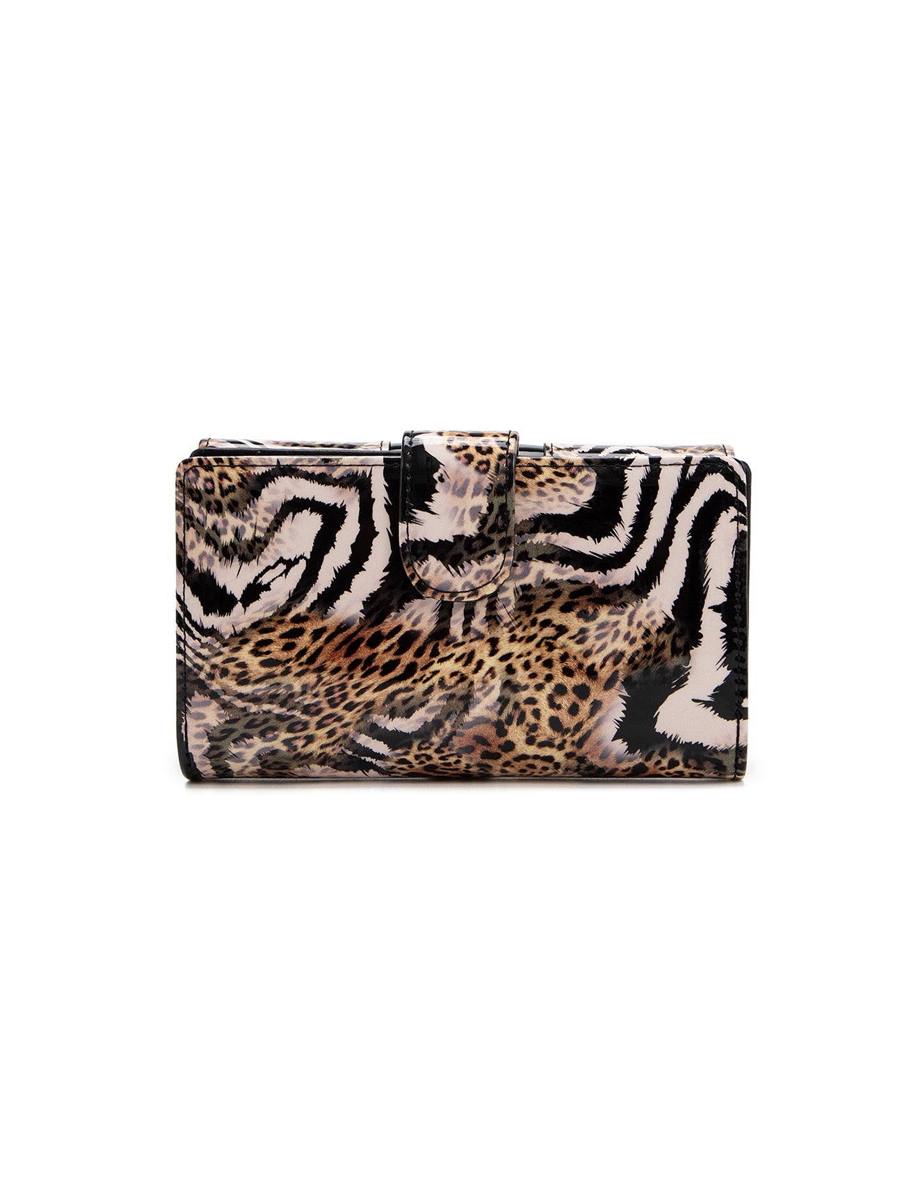 NALA MEDIUM PATENT LEATHER WALLET WITH RFID- WSF502