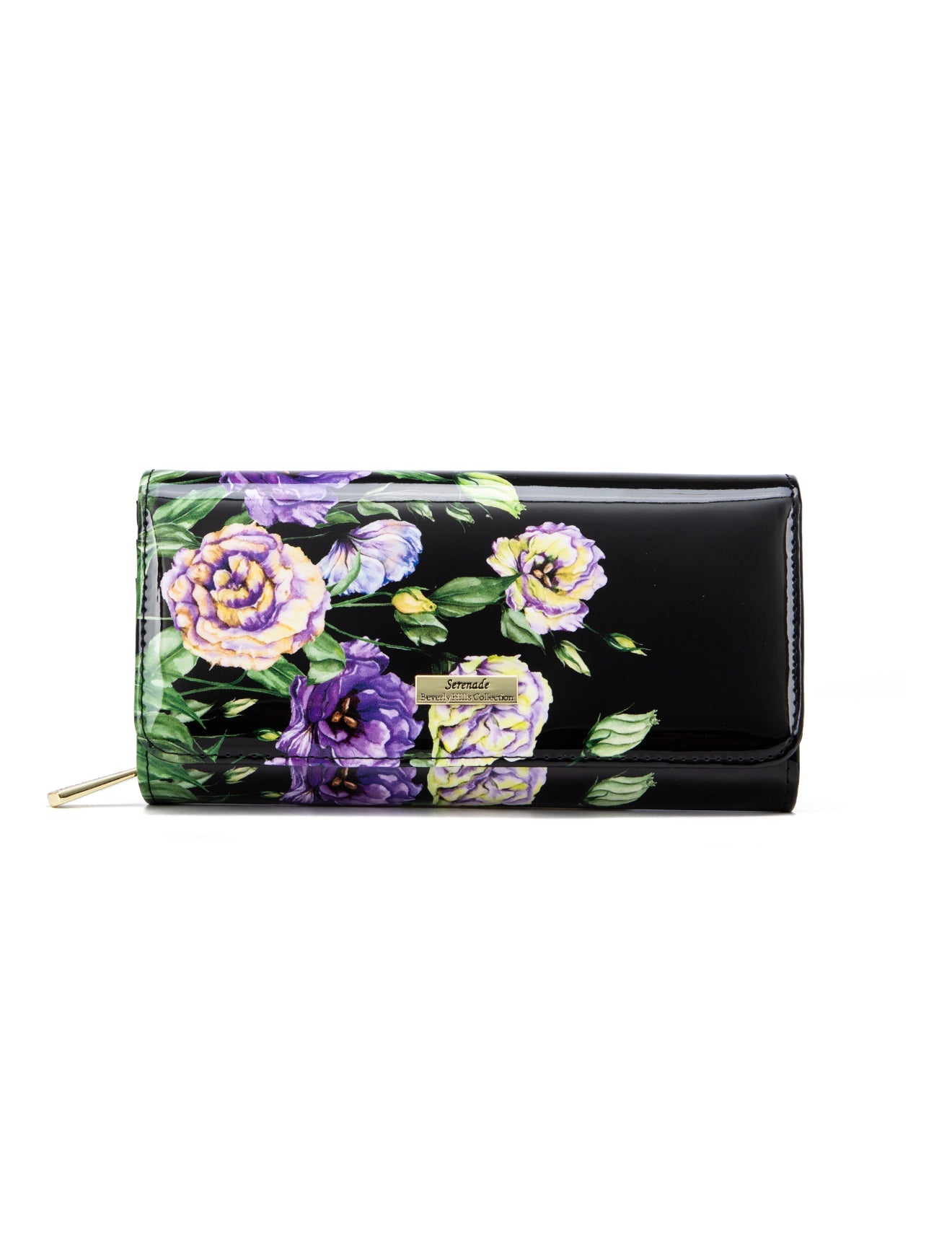 DIZZY LIZZY LARGE  PATENT LEATHER WALLET WITH RFID- WSF5101- NEW IN