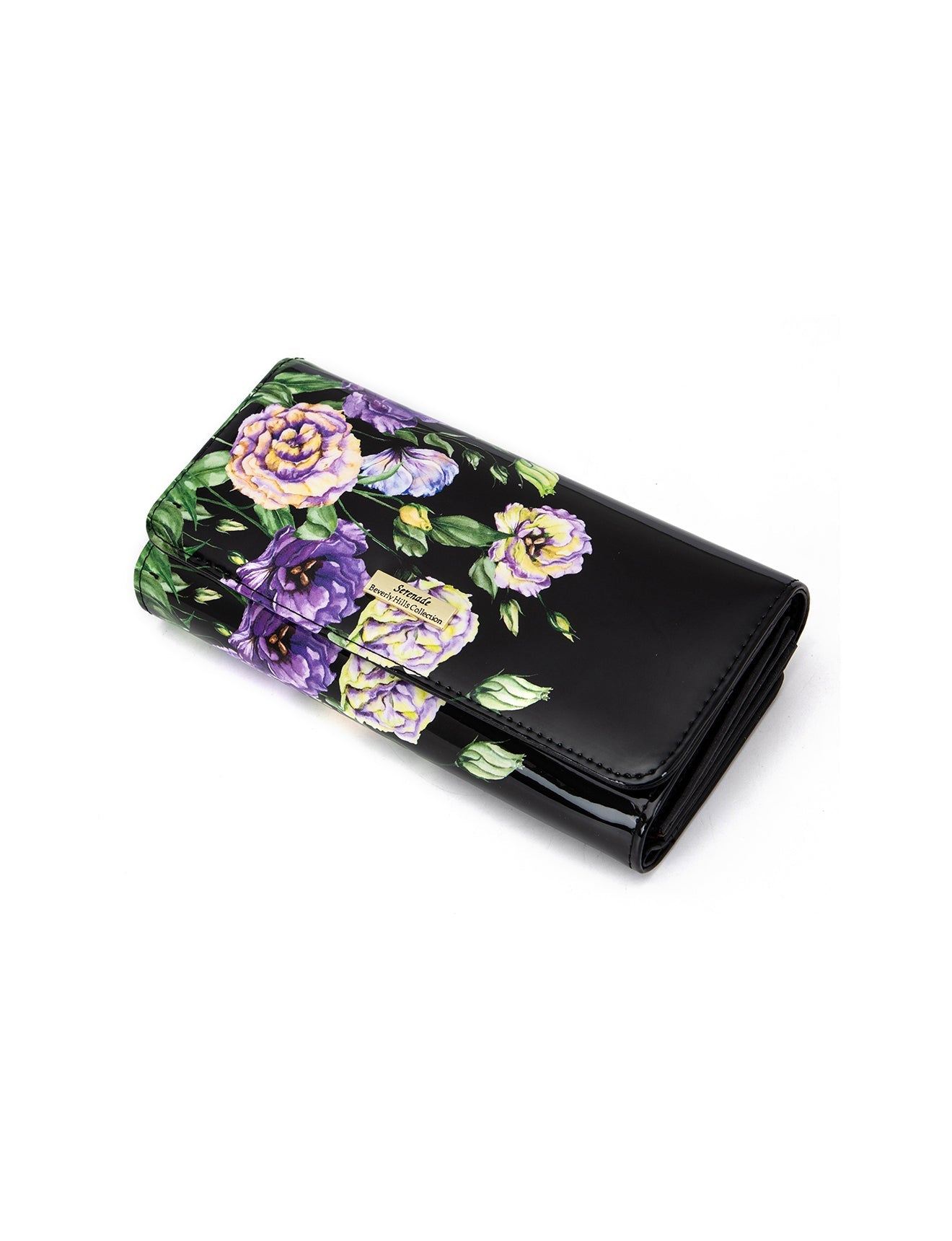DIZZY LIZZY LARGE  PATENT LEATHER WALLET WITH RFID- WSF5101- NEW IN