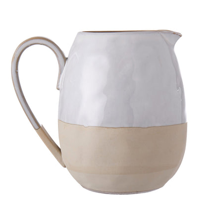 Davis & Waddell Stoneware Pitcher 1300ml White