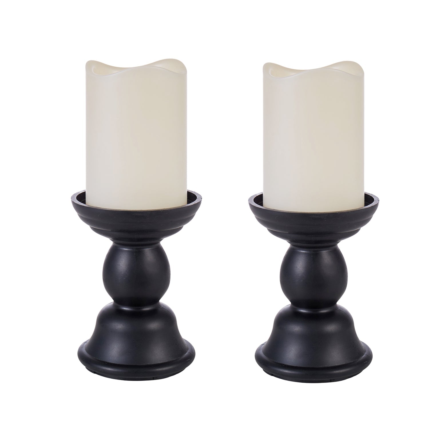 Emporium Evelin LED Candle 2pcs Set Pink