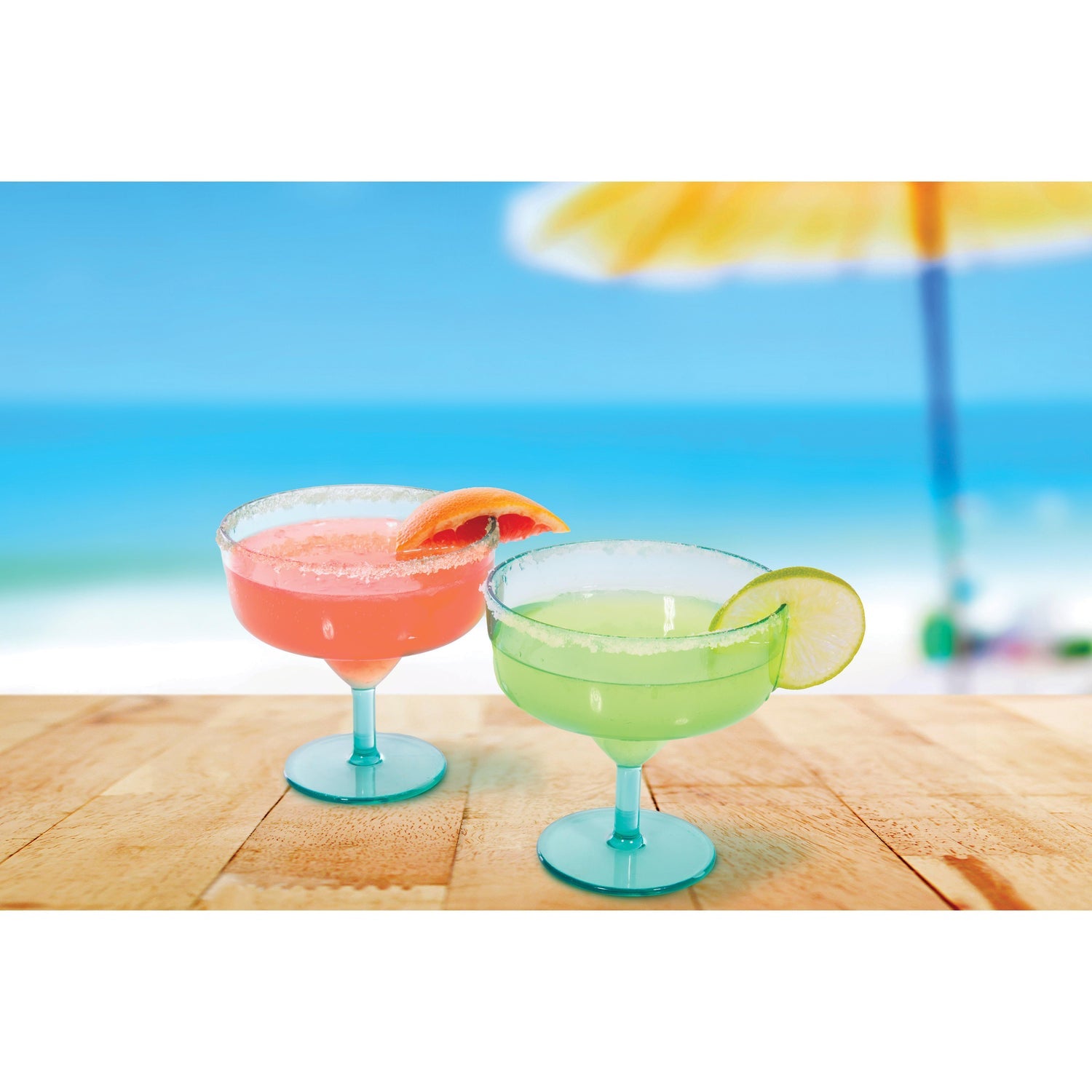 isGift Eclectic Summer - Margarita Cocktail Set Multi-Coloured
