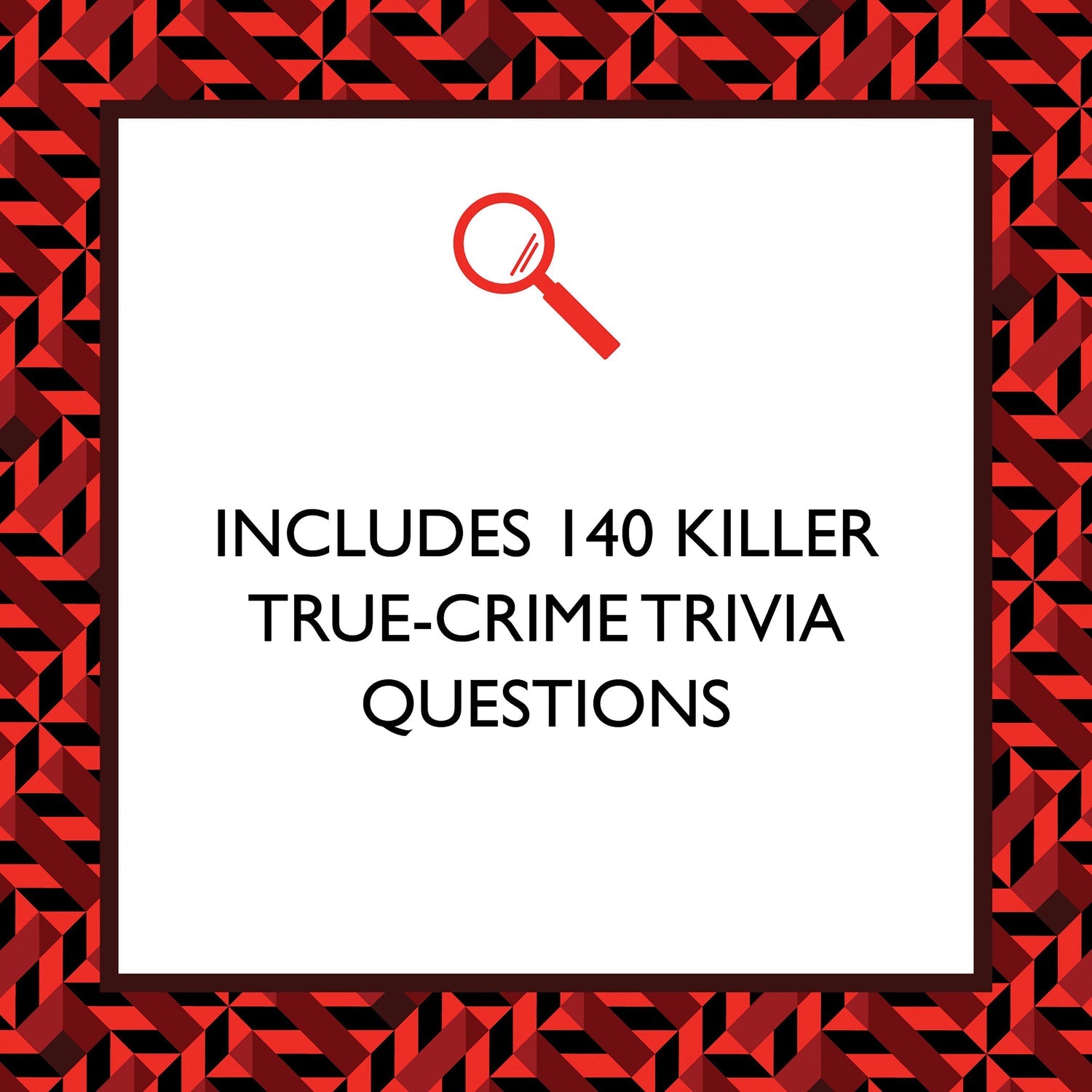 Games Room True Crime Trivia Red