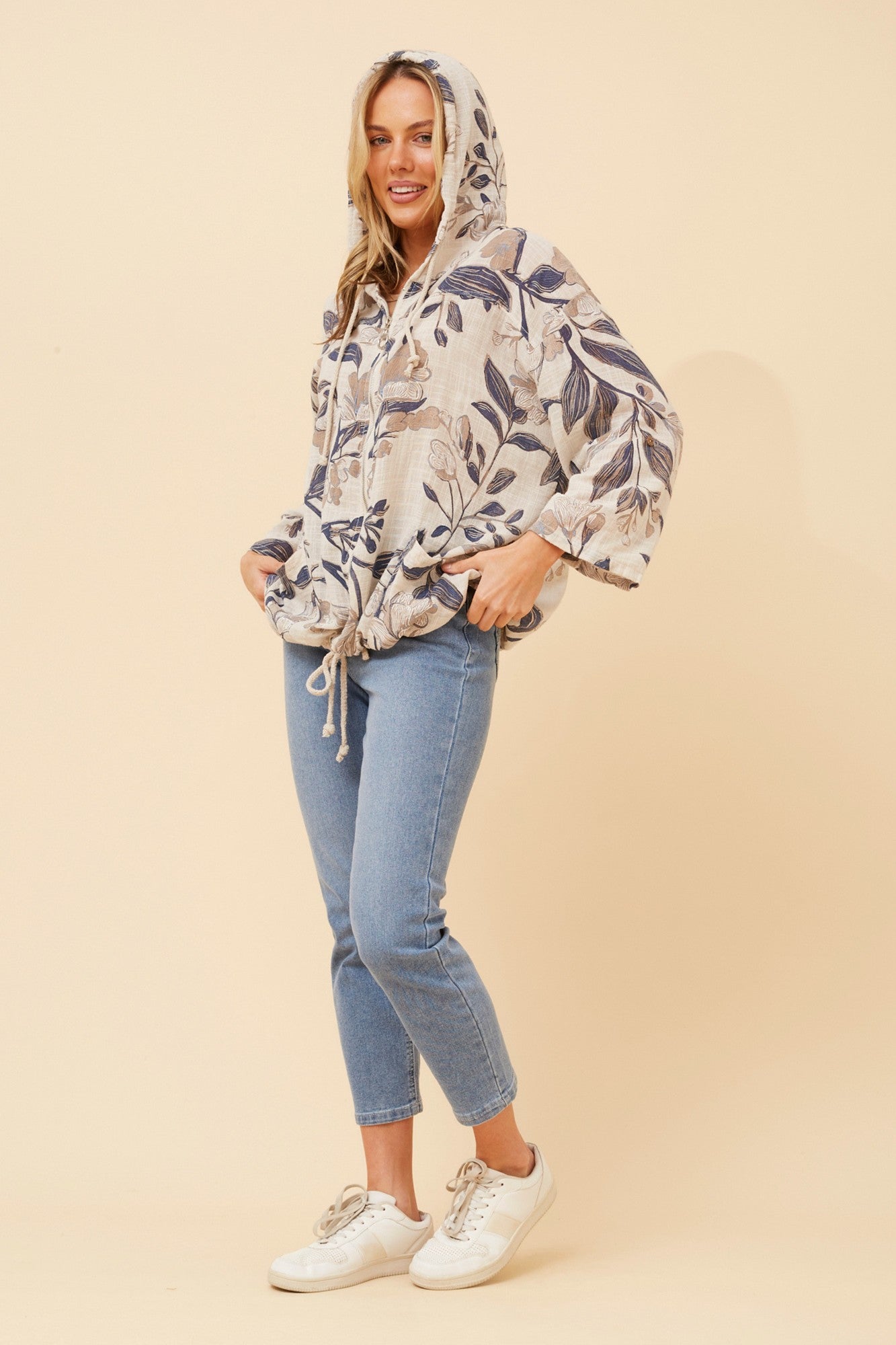 Fiorina Floral Print Jacket
