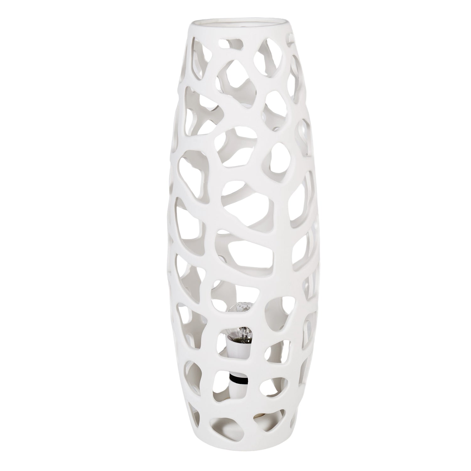 Amalfi Sawyer Porcelain Table Lamp White