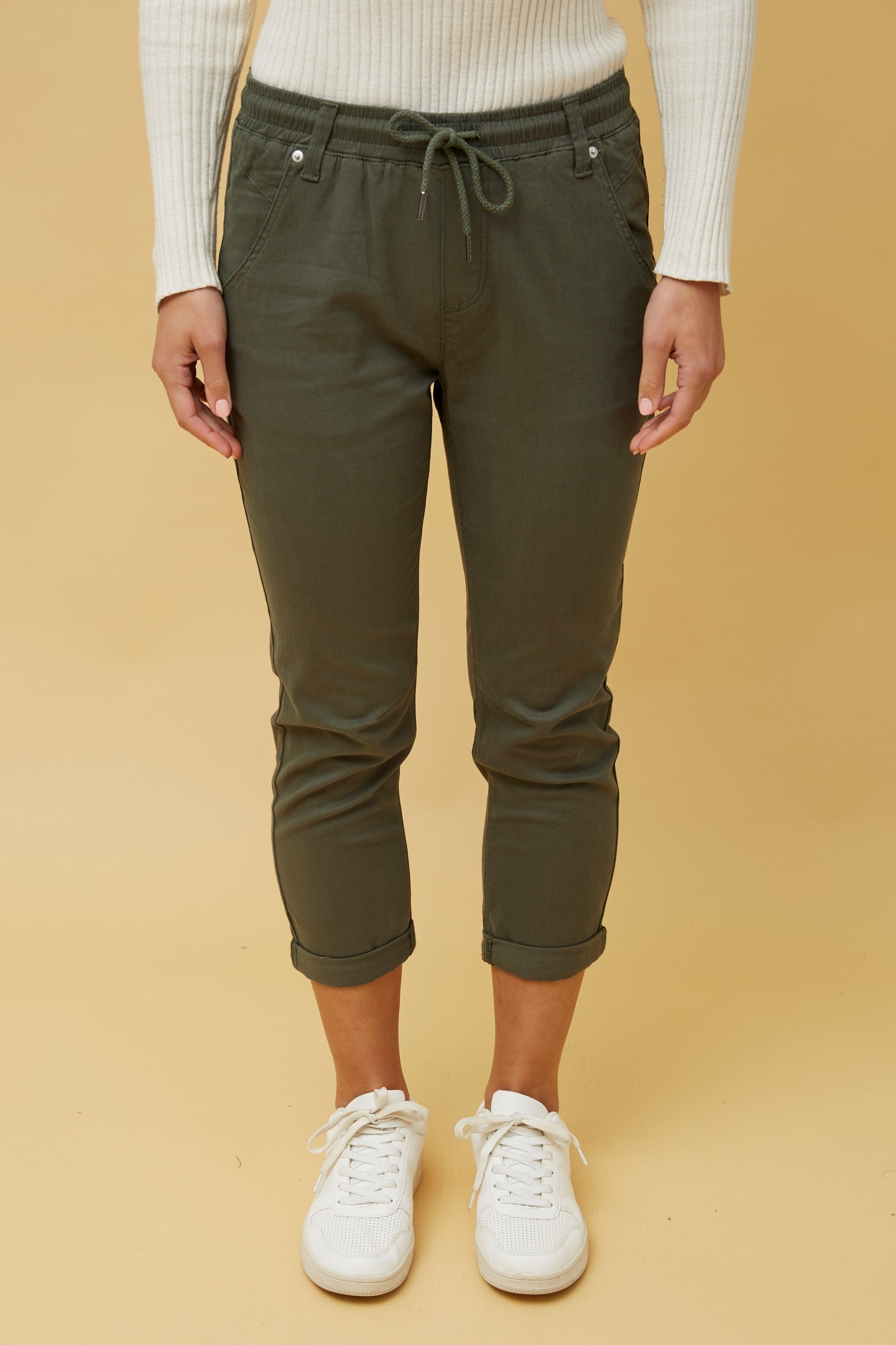 Jania Jogger Pants | Khaki
