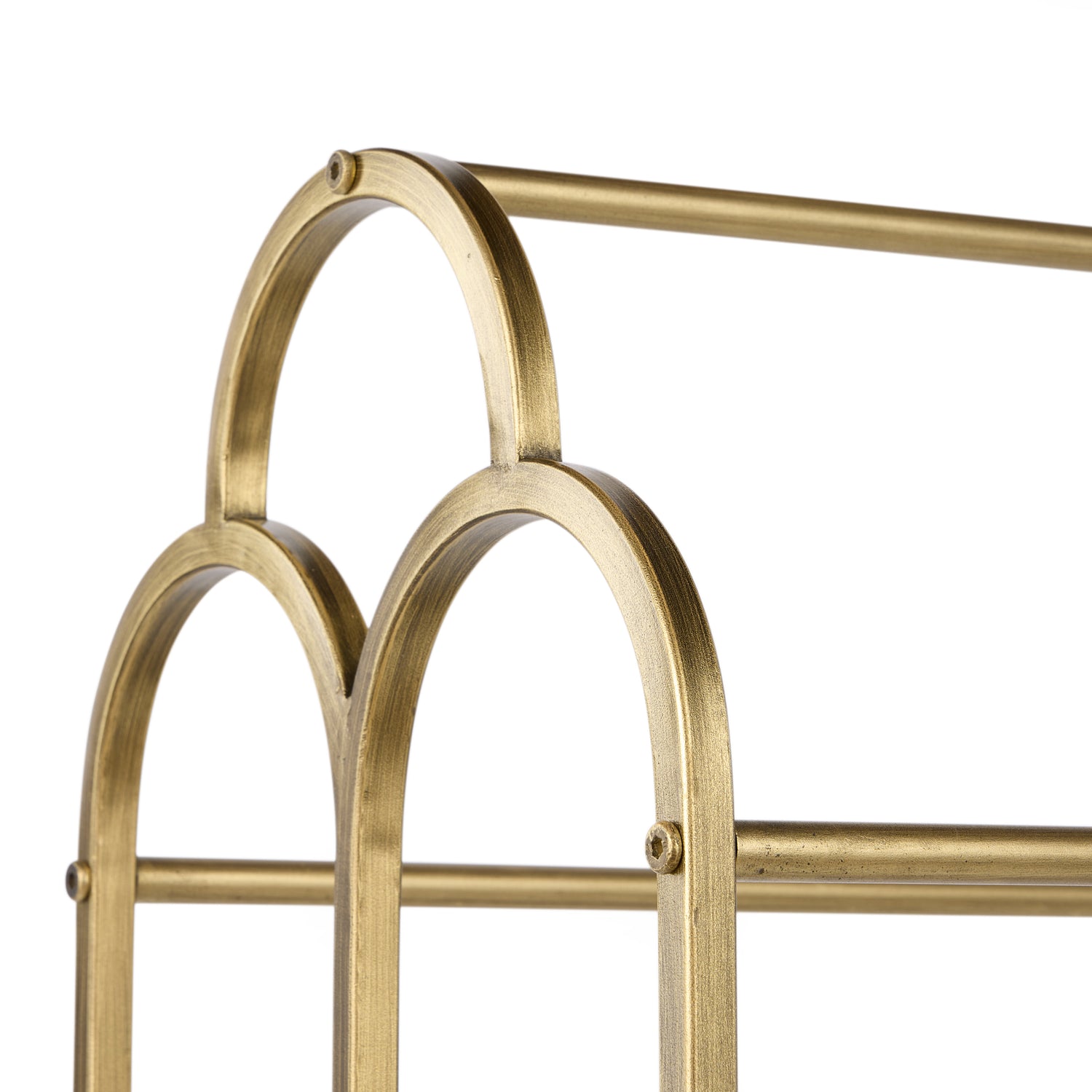Society Home Kingsley Towel Rack Antique Gold
