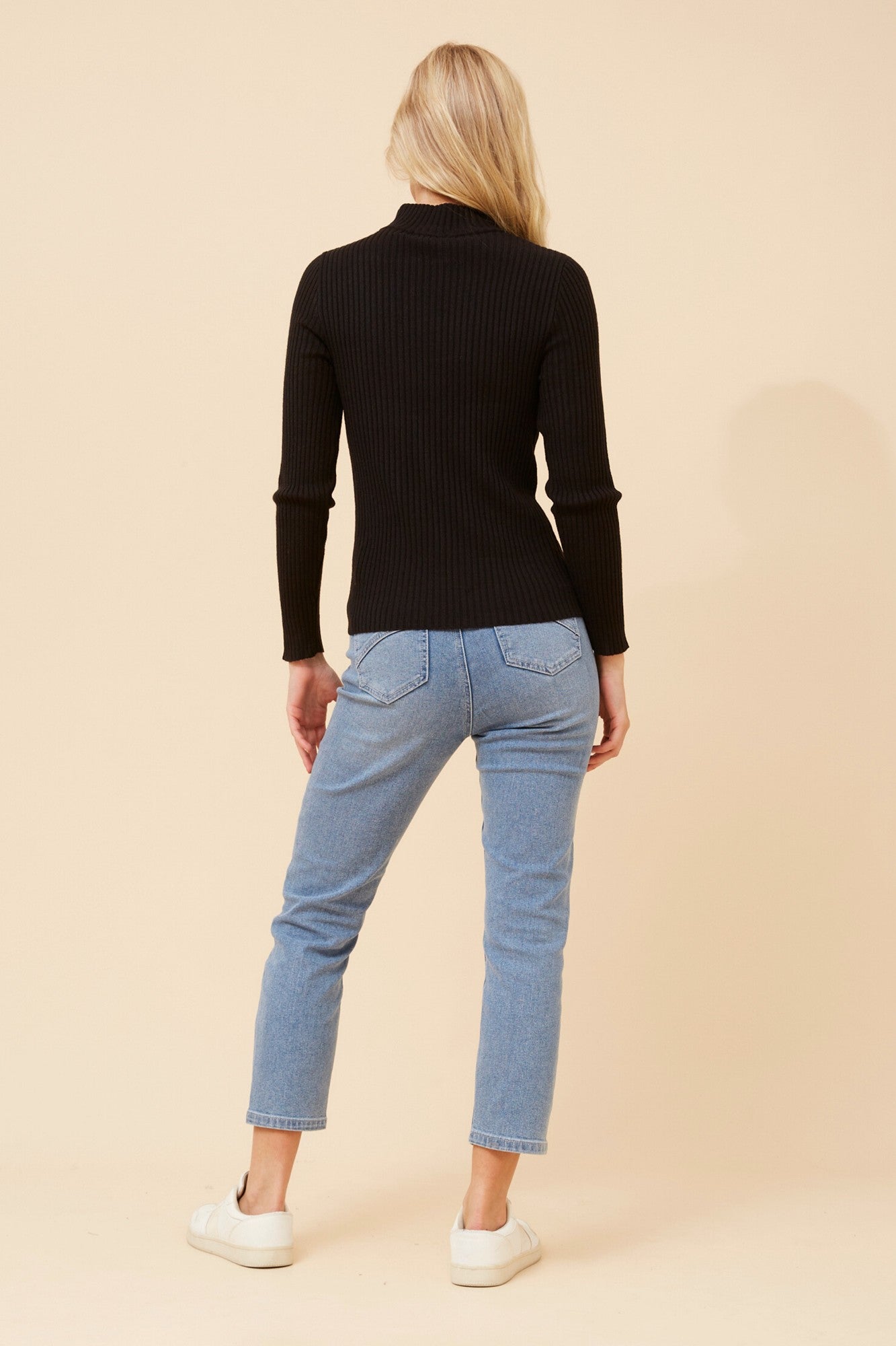 JUNE SOLID KNIT JUMPER