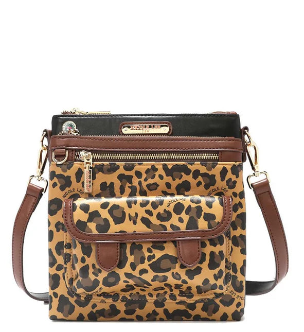 Nicole Lee | Leopard Lola Bag