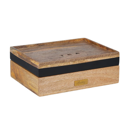 Academy James Tea Box Natural & Black