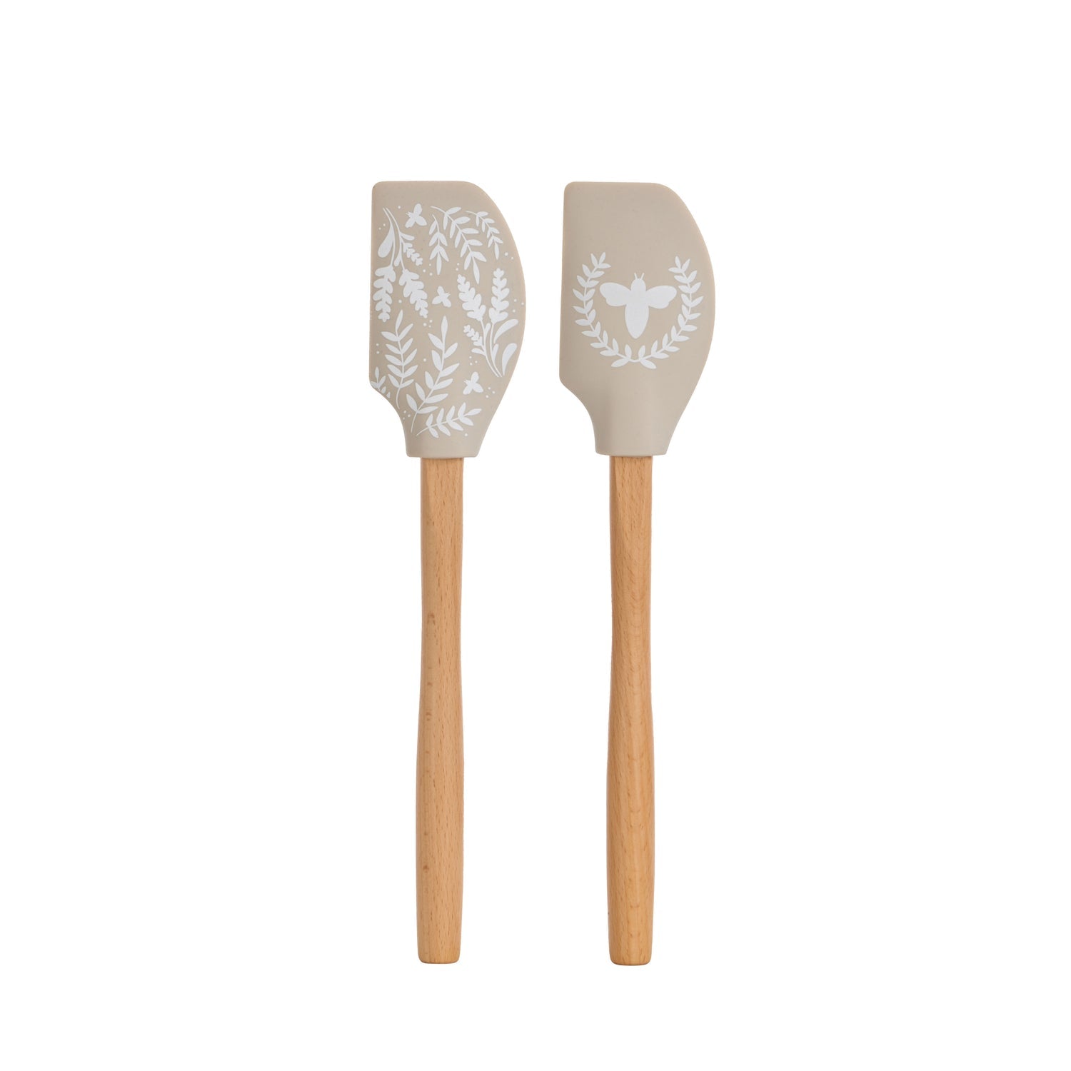 Davis & Waddell Wildflower & Hive Beechwood Spatula Natural