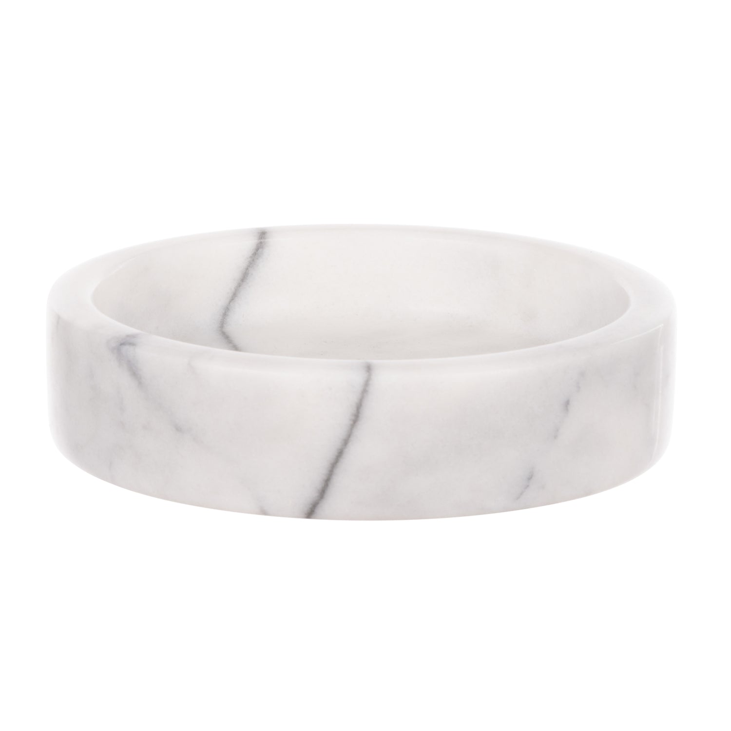 Davis & Waddell Nuvolo Marble Wine Bottle Coaster White Grey