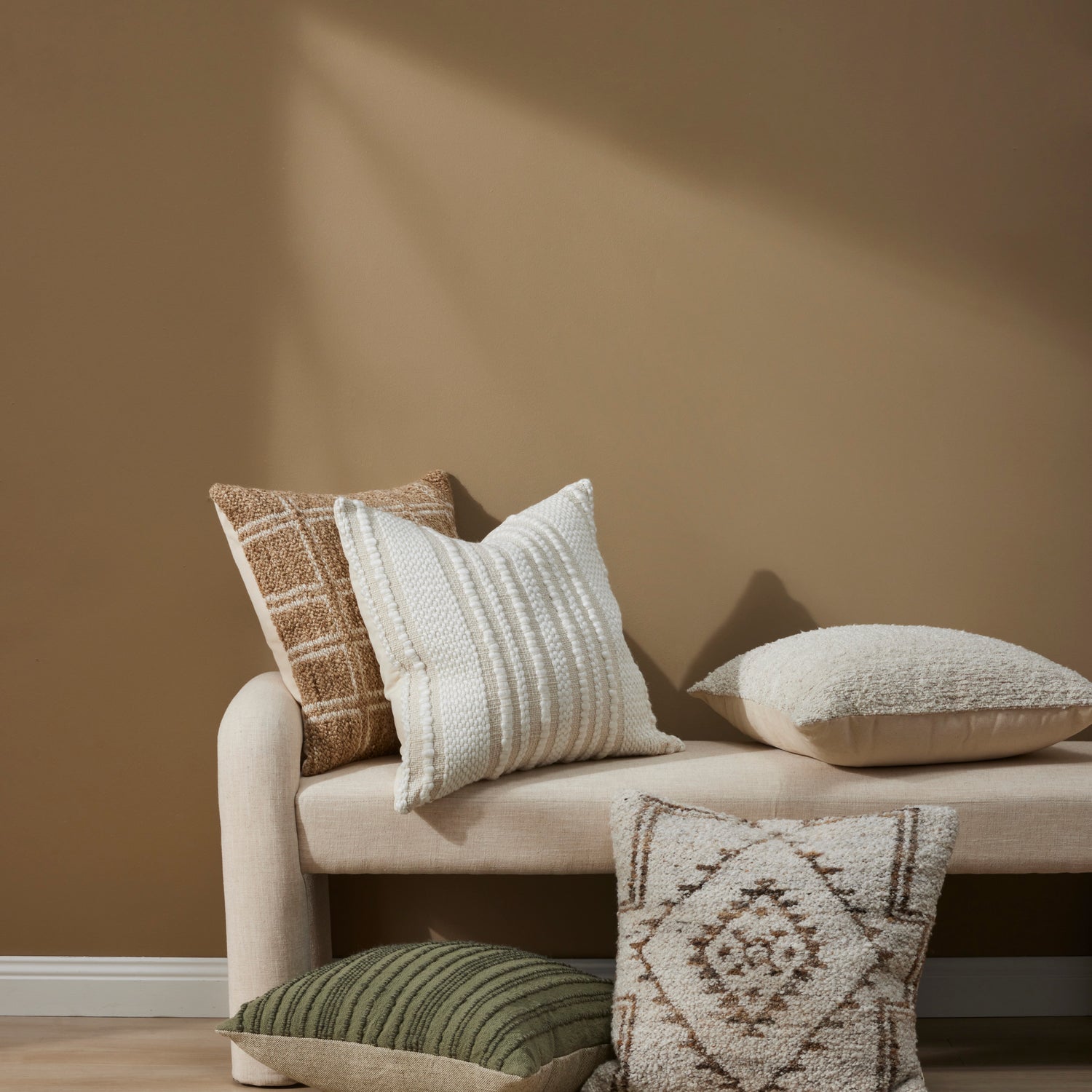 Amalfi Kelly Cushion Ivory