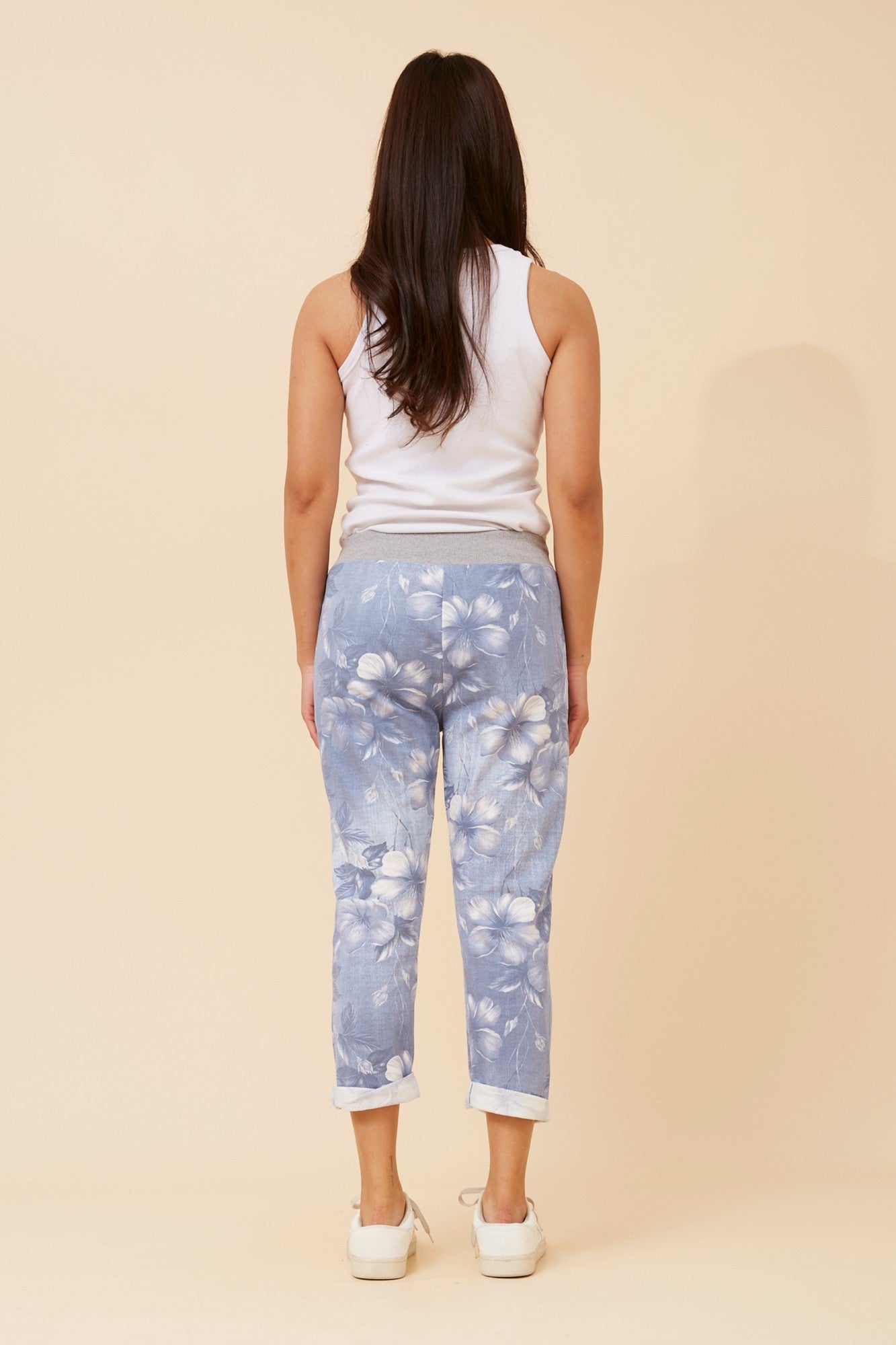 GINNA FLORAL JOGGER PANTS