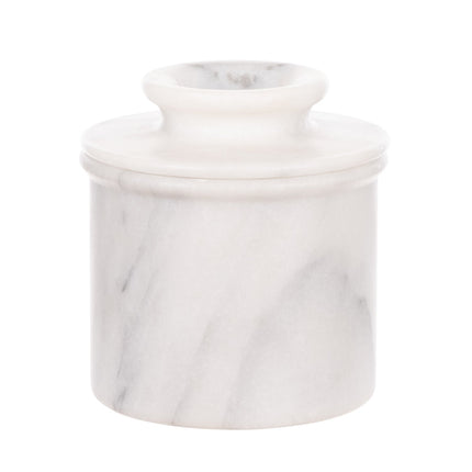 Davis & Waddell Nuvolo Marble French Butter Bell White Grey