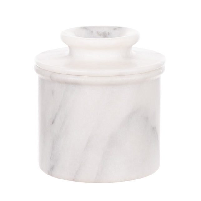 Davis & Waddell Nuvolo Marble French Butter Bell White Grey