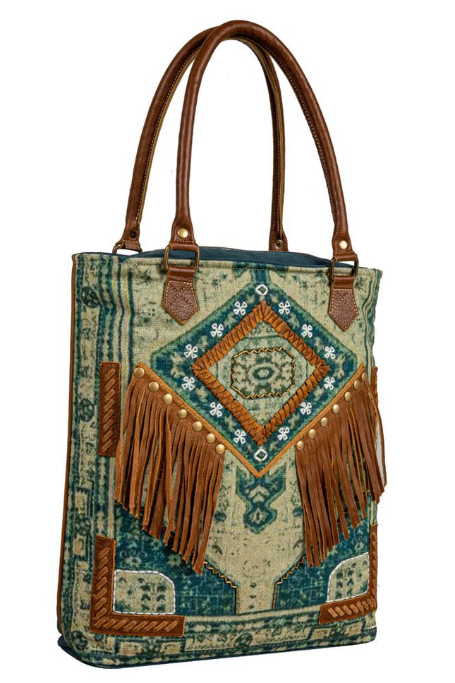 Angelica Accent Tote Bag