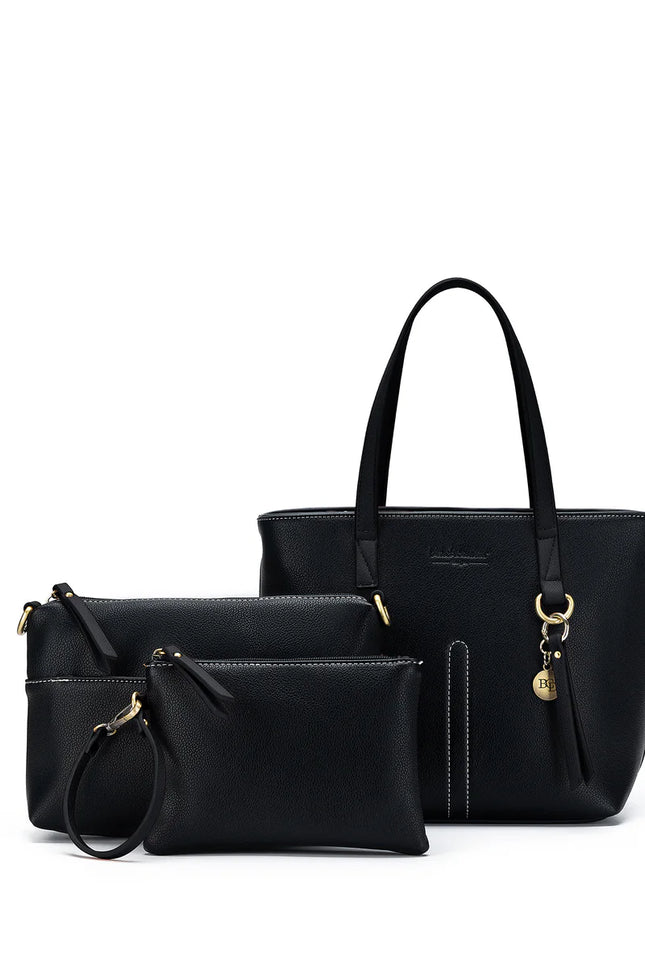 Tara Black 3pcs Bag Set