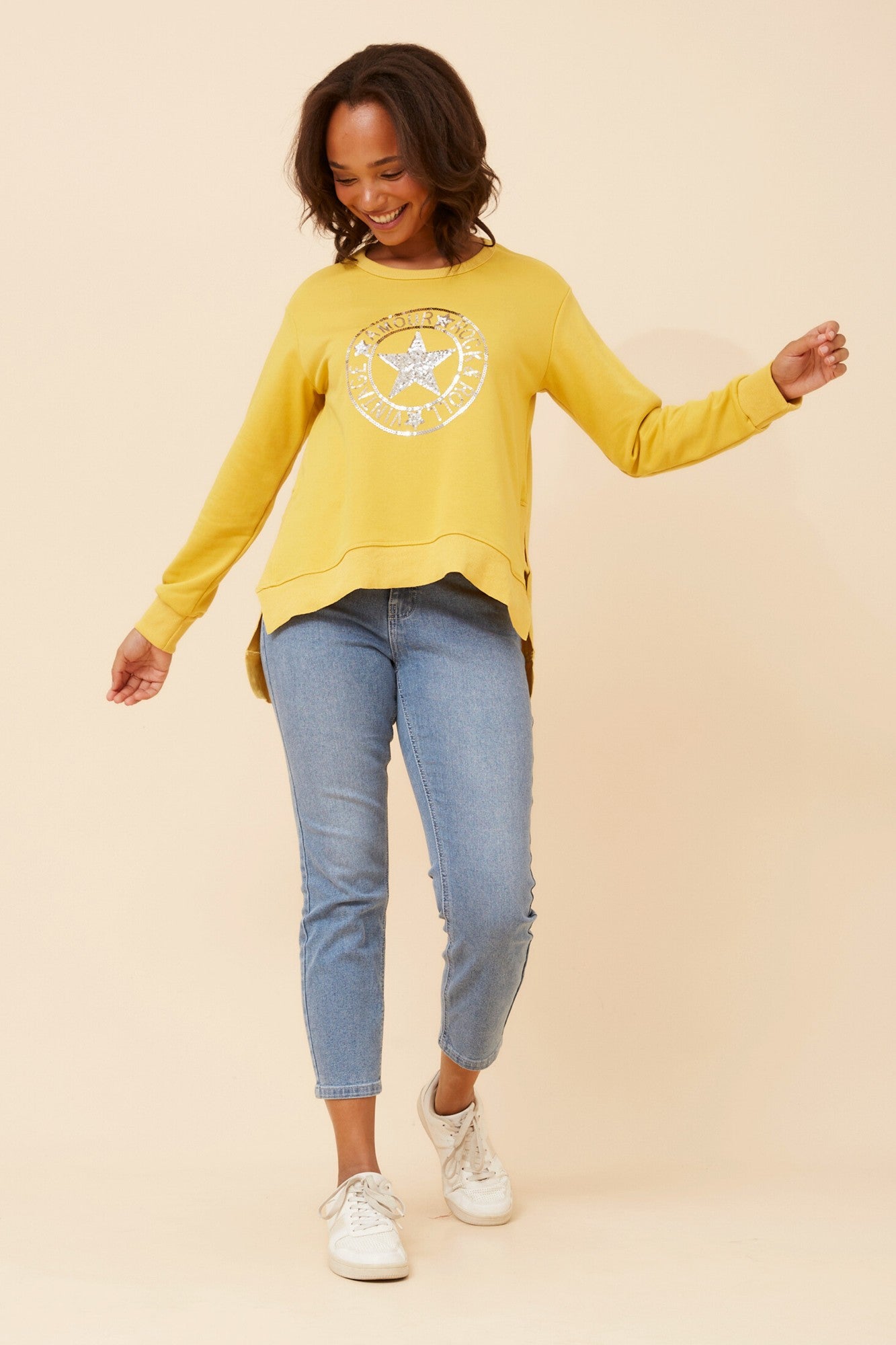 HUDSON STAR PRINT JUMPER