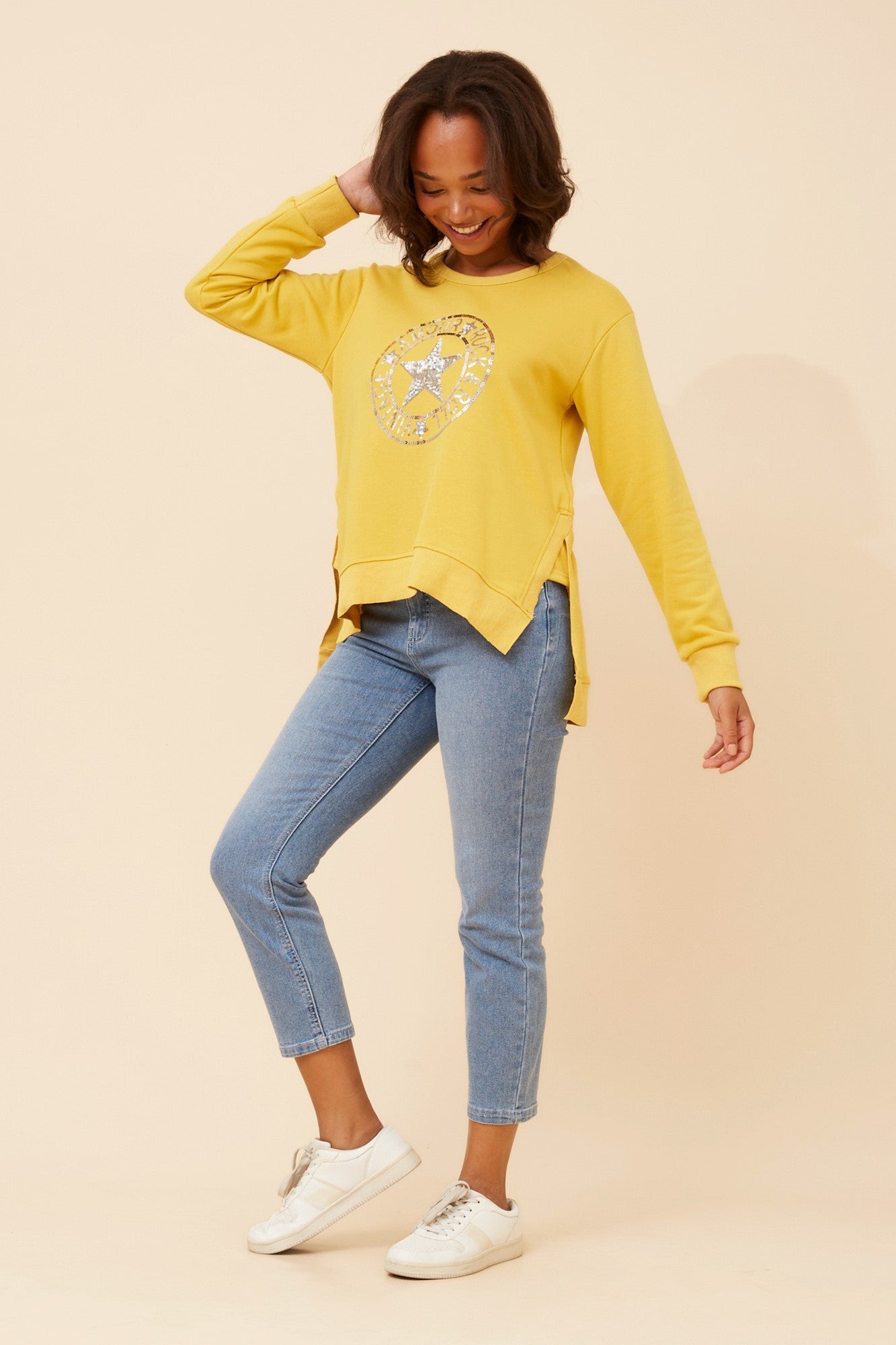 HUDSON STAR PRINT JUMPER