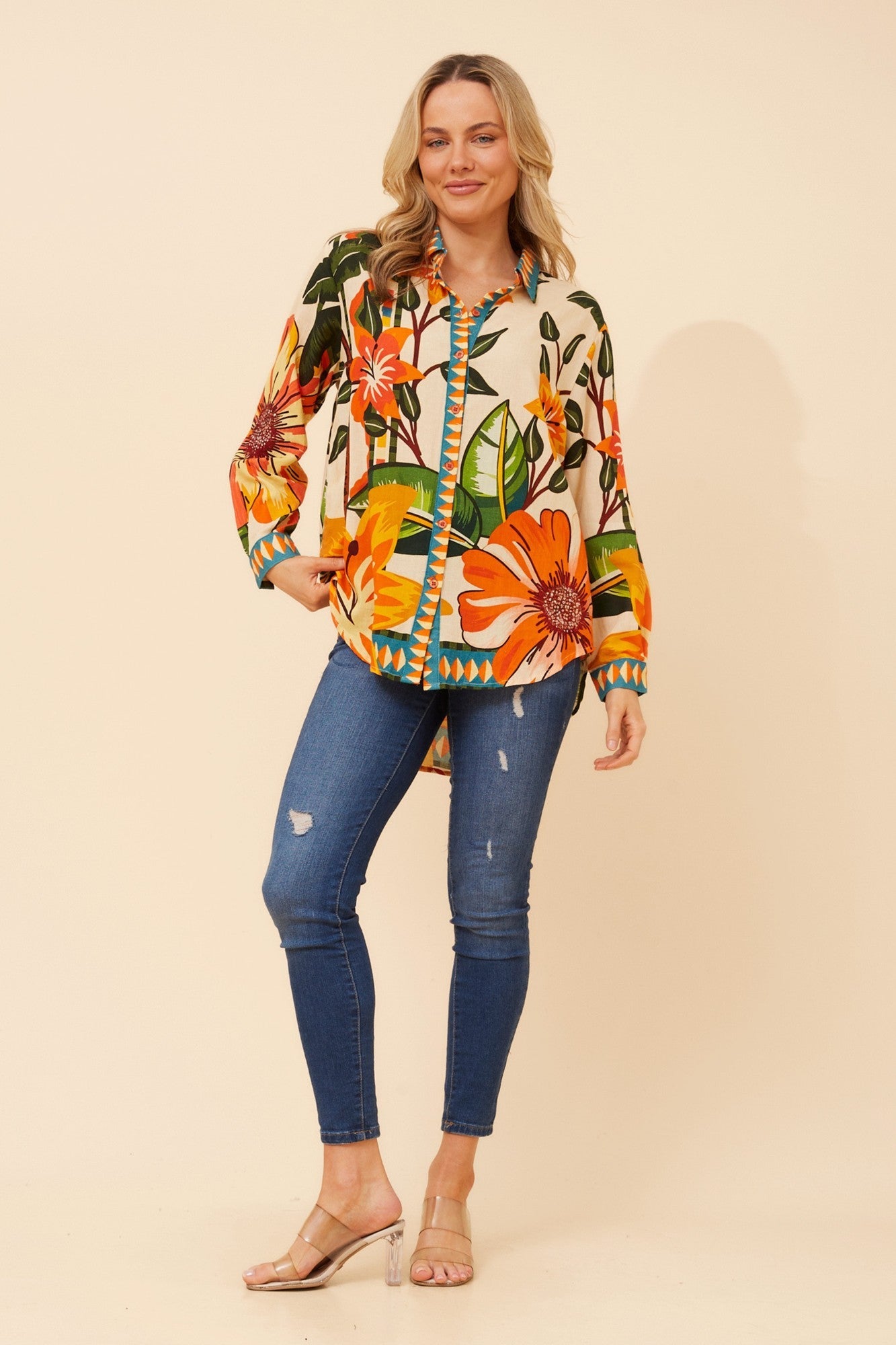 Esha Floral Shirt | Multi