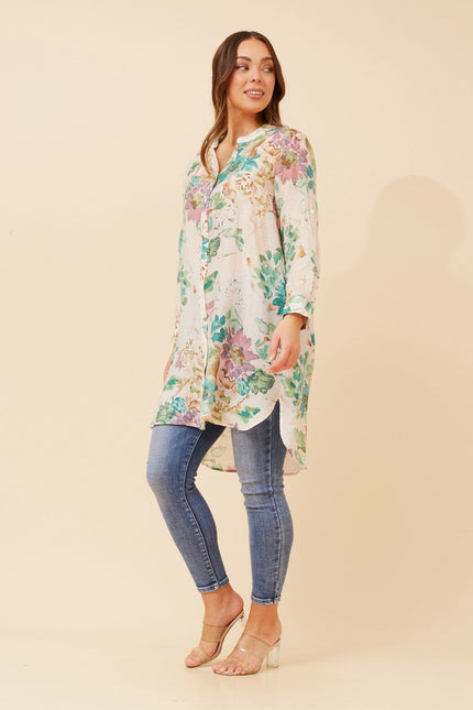 JANSON FLORAL TUNIC SHIRT
