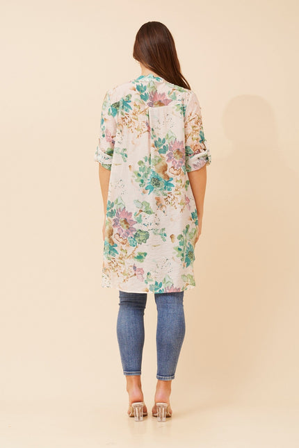 JANSON FLORAL TUNIC SHIRT