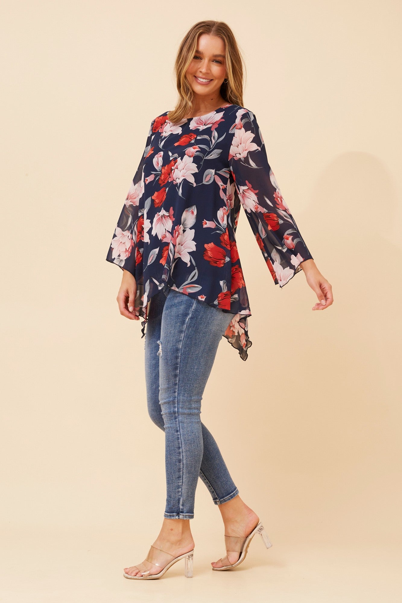 ALISON FLORAL PRINT TOP