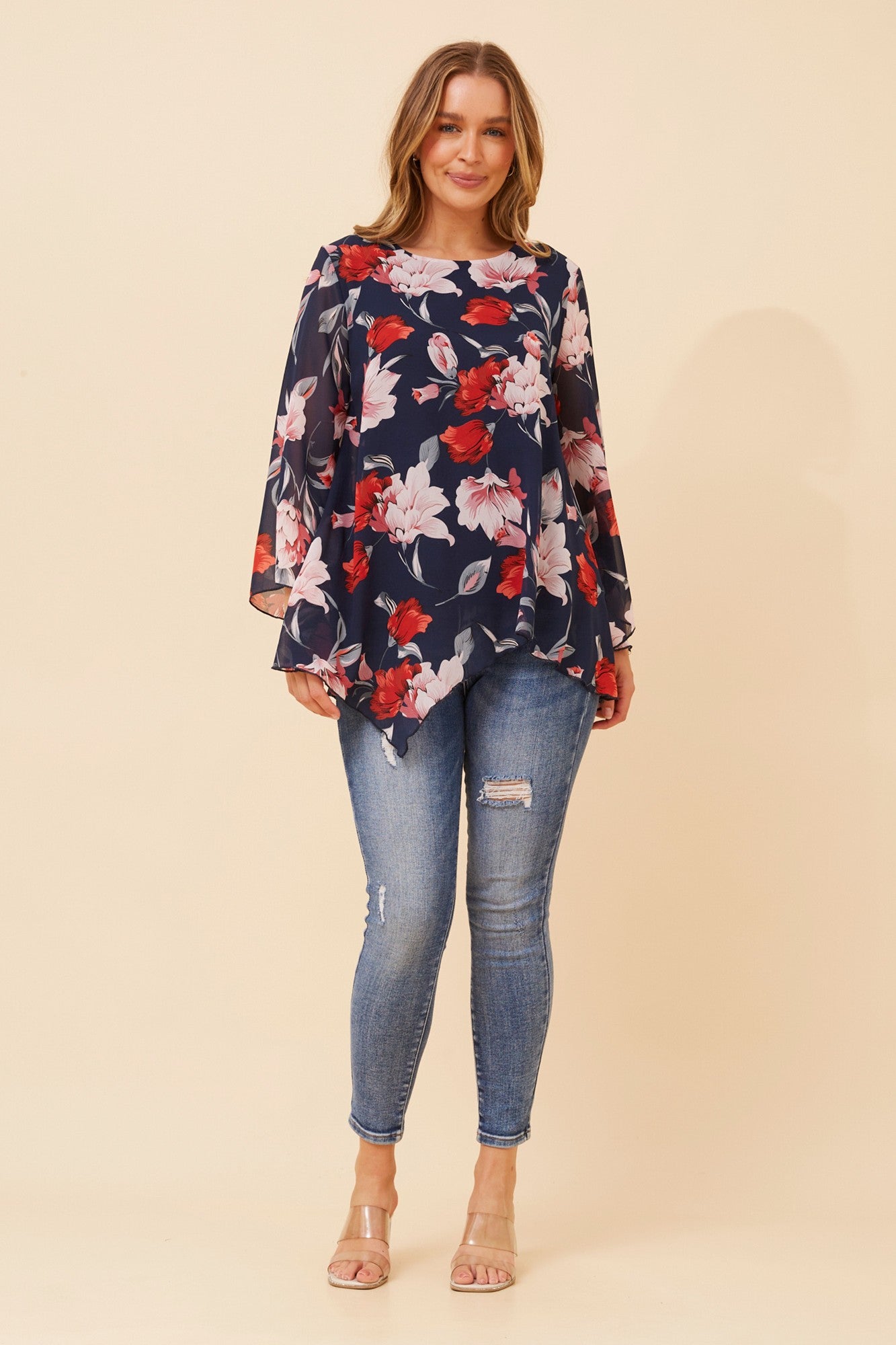 ALISON FLORAL PRINT TOP