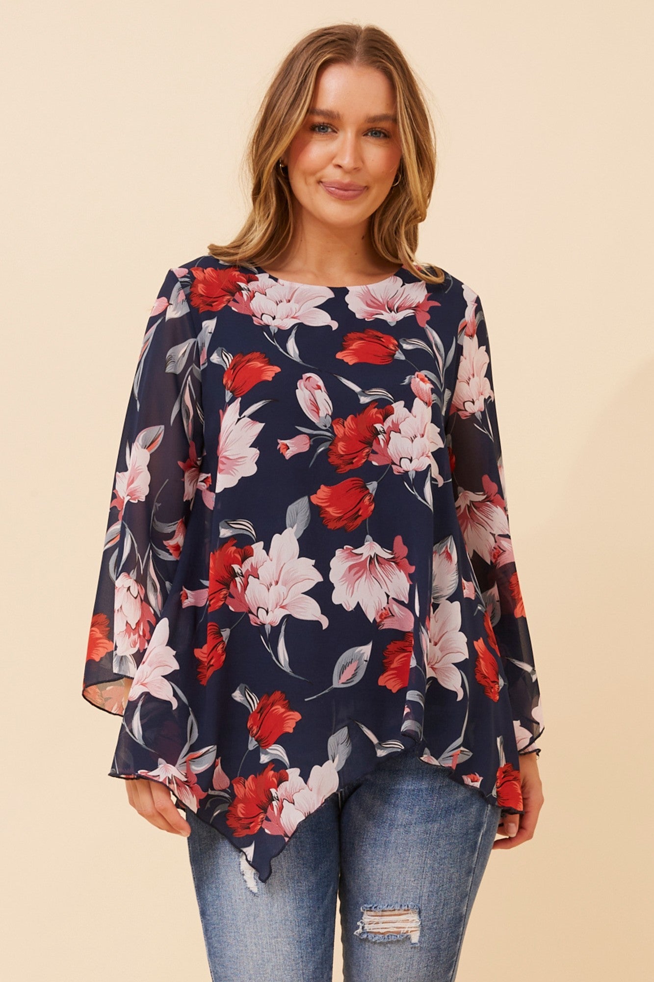 ALISON FLORAL PRINT TOP