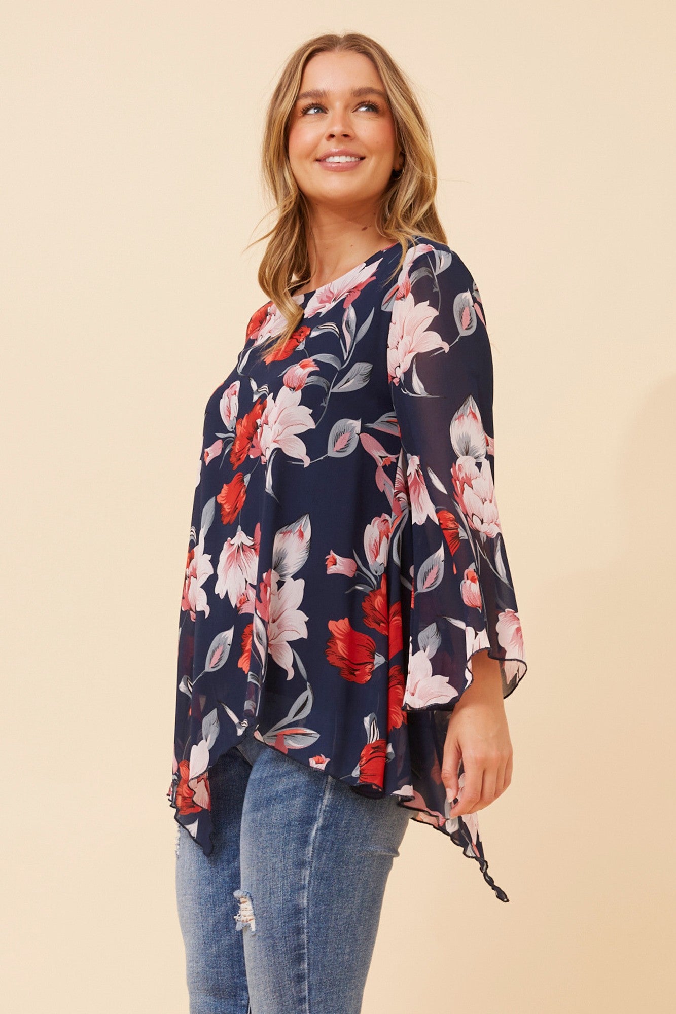ALISON FLORAL PRINT TOP
