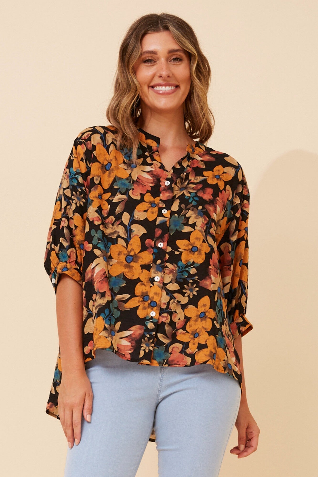 BELINA FLORAL SHIRT