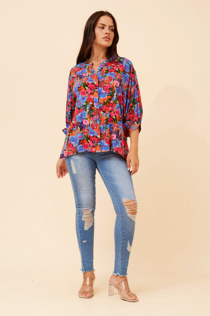 BELINA FLORAL SHIRT