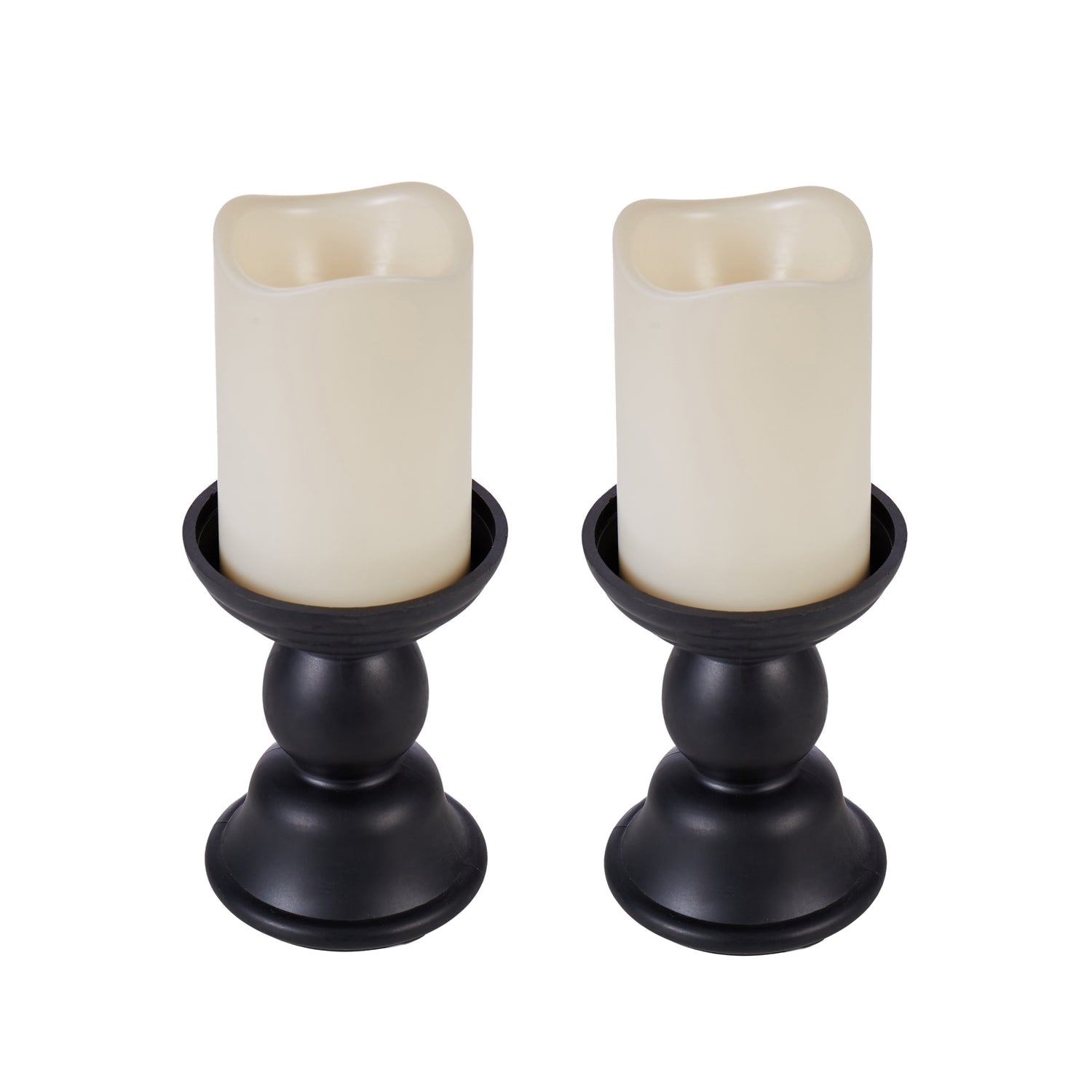 Emporium Evelin LED Candle 2pcs Set Pink