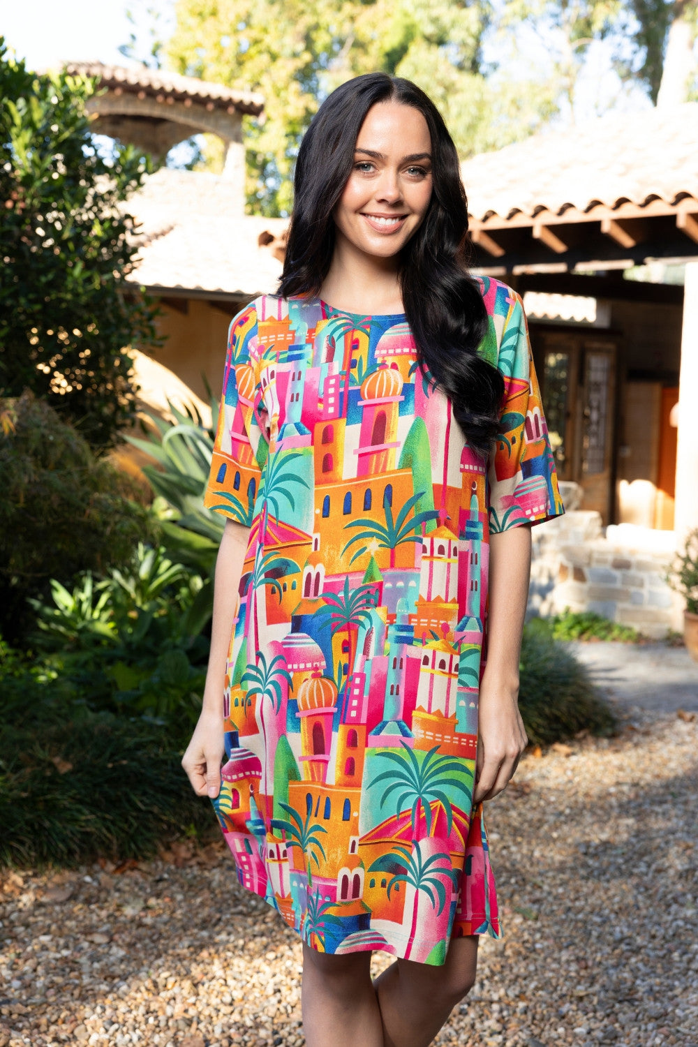 Dress Contemporary | Moorish Print