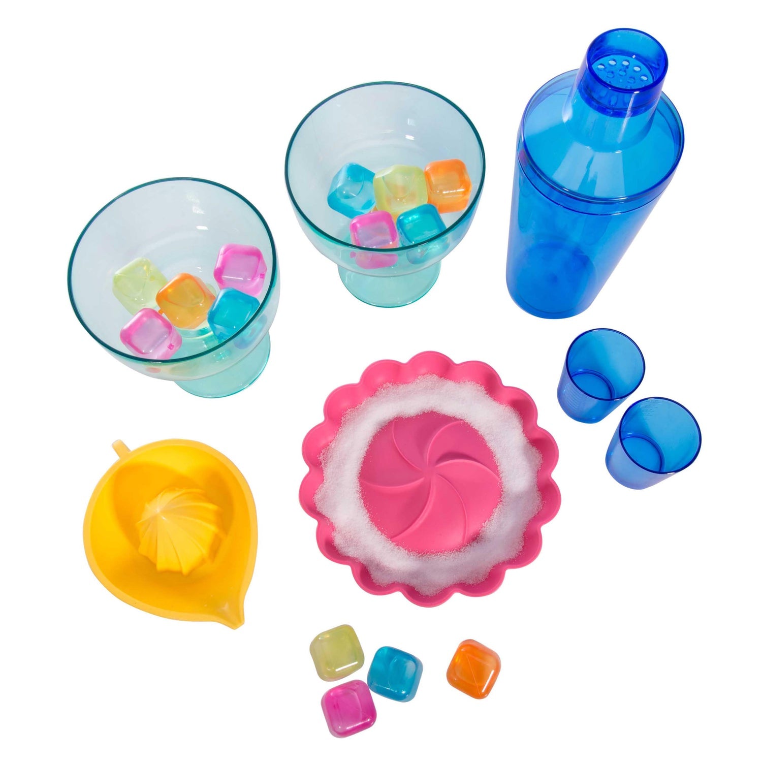 isGift Eclectic Summer - Margarita Cocktail Set Multi-Coloured