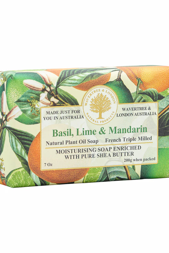Basil Lime Mandarin Soap
