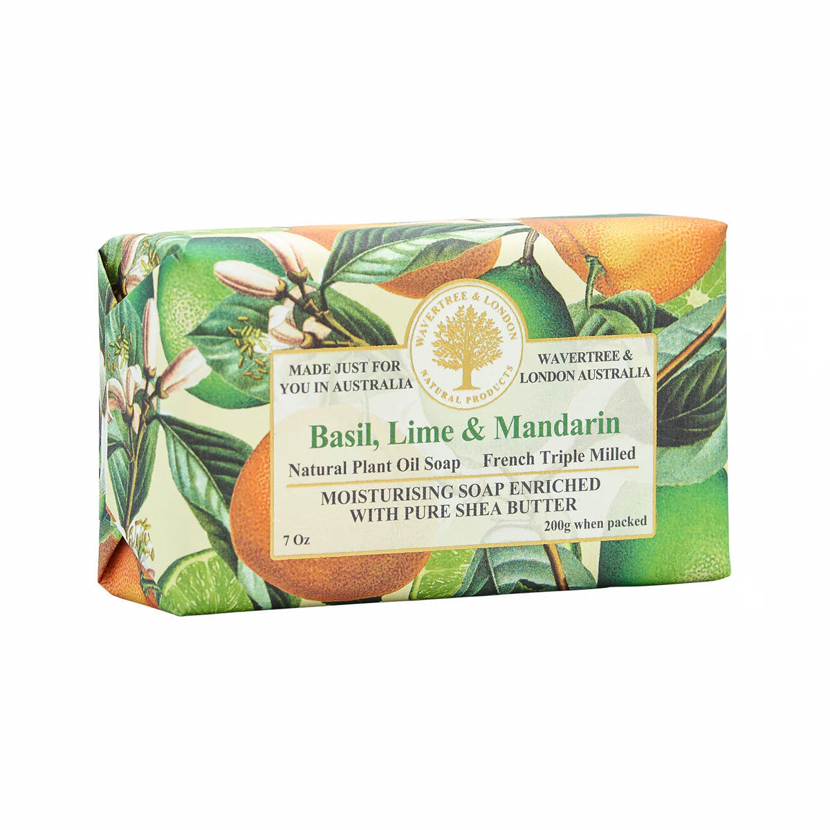 Basil Lime Mandarin Soap