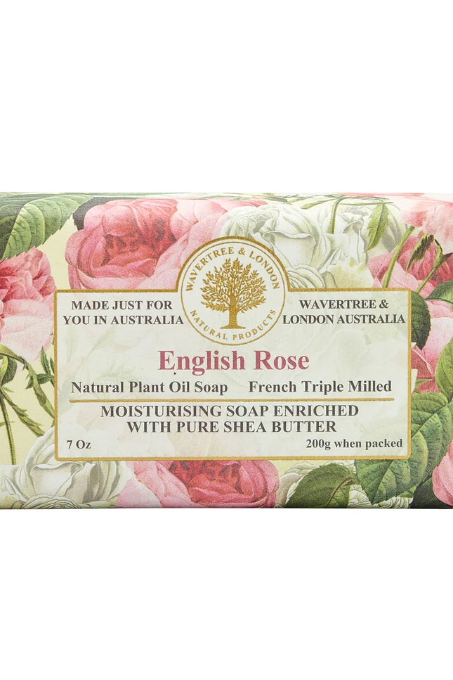 English Rose Soap Bar 200g