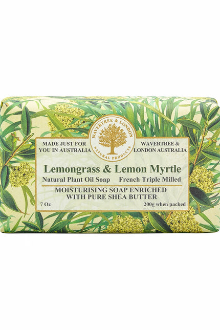 Lemongrass & Lemon Myrtle Soap Bar 200g
