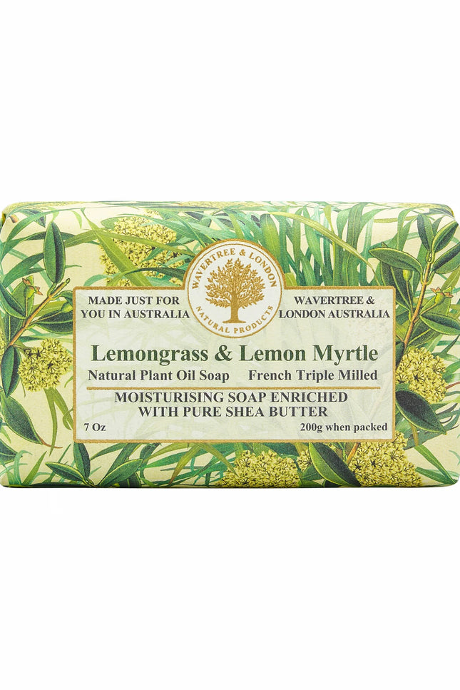 Lemongrass & Lemon Myrtle Soap Bar 200g