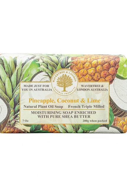 Pineapple, Coconut & Lime Soap Bar 200g