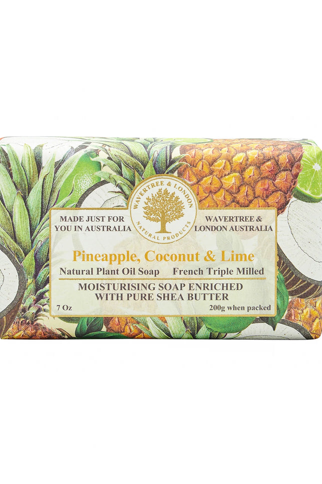 Pineapple, Coconut & Lime Soap Bar 200g